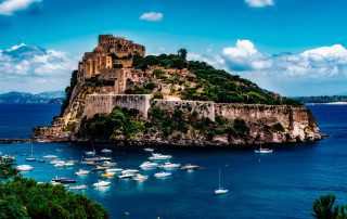 Castello Aragonese Ischia Italia - Aragonese Castle Ischia Italy
