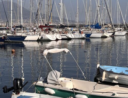 Sea side in Naples