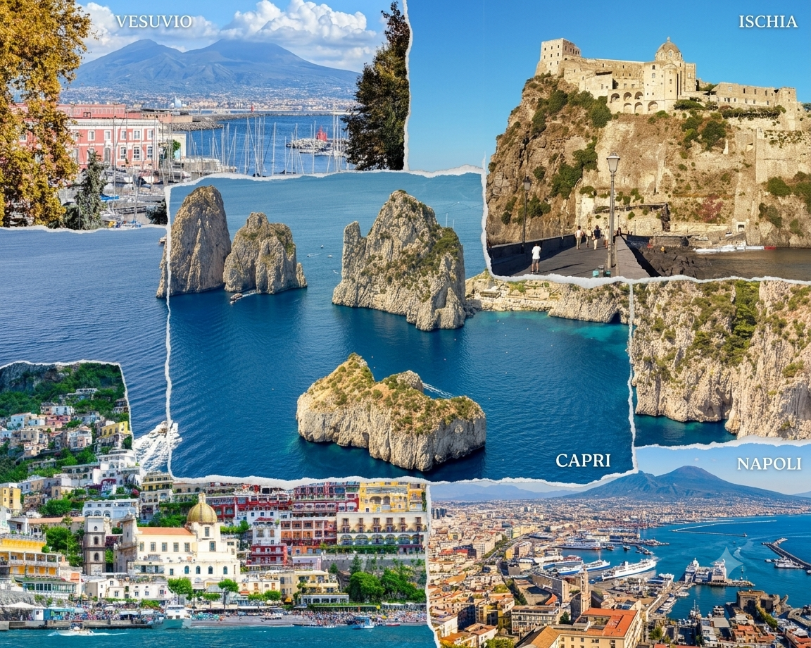 Naples, Ischia, Capri & Positano Itineary